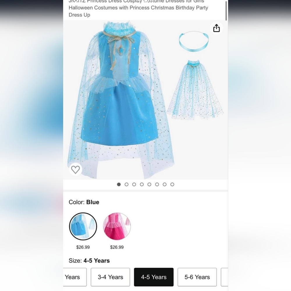 Princess costume